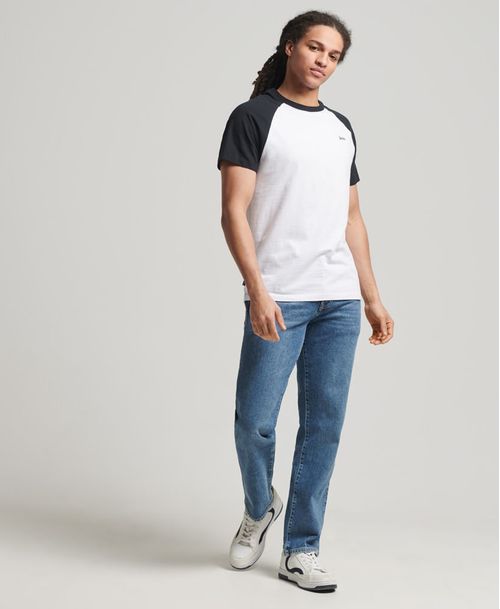 Jean Stretch Para Hombre Tailored Straight Superdry