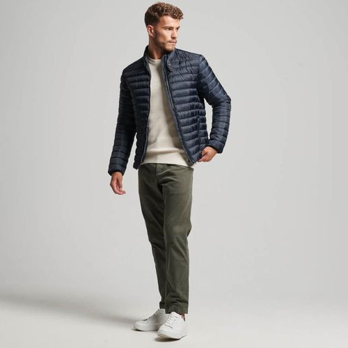 Chaqueta Padded Para Hombre Lightweight Short Puffer Coat Superdry
