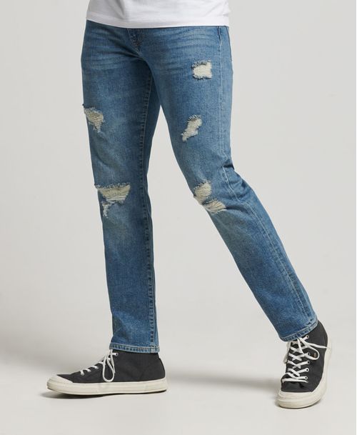 Jean Stretch Para Hombre Slim Superdry