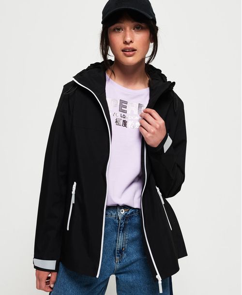 Chaqueta Rompe Vientos Para Mujer Harpa Waterproof Superdry