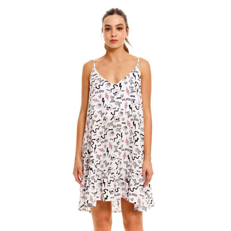 Vestido-Corto-Para-Mujer-Pilatos