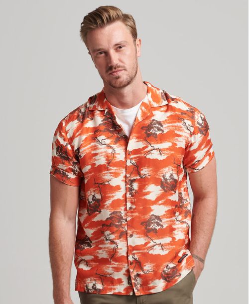 Camisa Manga Corta Para Hombre Vintage Revere Ss Superdry