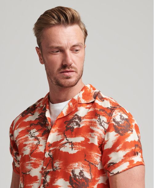 Camisa Manga Corta Para Hombre Vintage Revere Ss Superdry