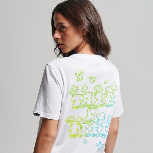 Camiseta Manga Corta Para Mujer Vintage Into The Woods Superdry