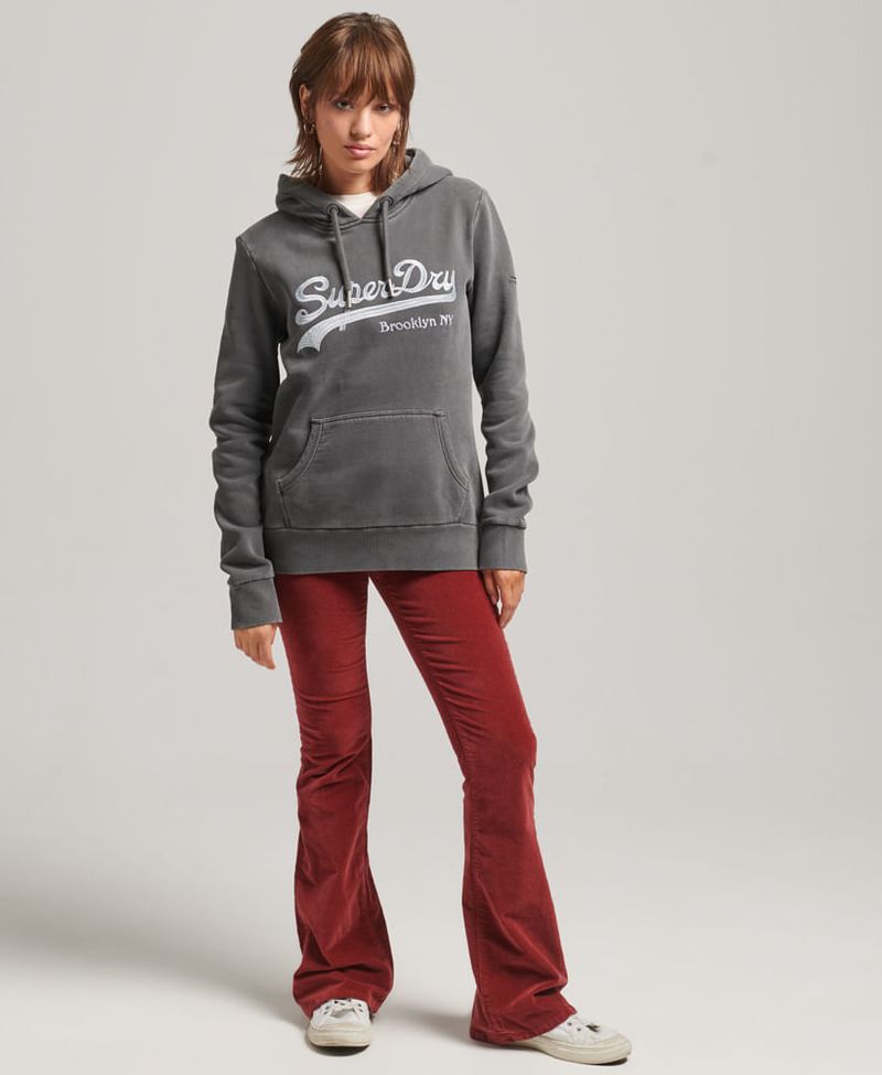 Buzo-Hoodie-Cerrado-Para-Mujer-Vintage-Logo-Borough-Hood-Superdry