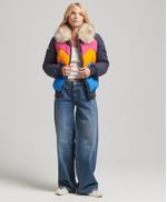 Chaqueta-Padded-Para-Mujer-Vintage-Retro-Puffer-Superdry