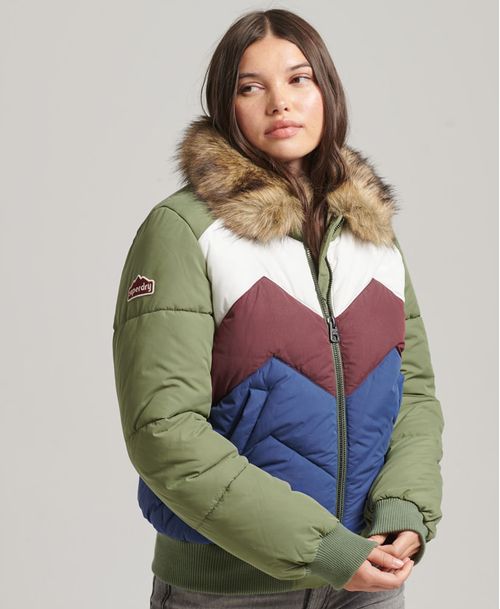 Chaqueta Padded Para Mujer Vintage Retro Puffer Superdry