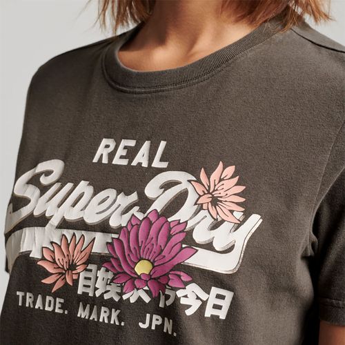 Camiseta Para Mujer Vintage Narrative Superdry