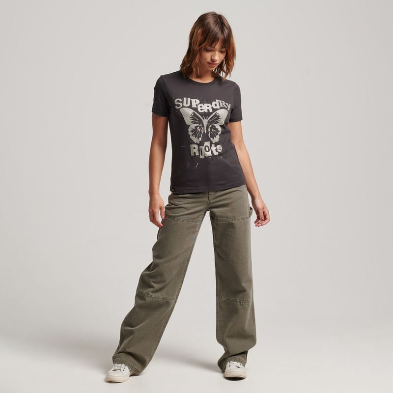 Camiseta-Para-Mujer-Vintage-Poster-Superdry
