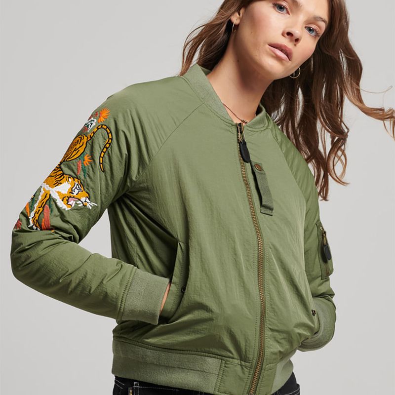 Chaqueta-Casual-Para-Mujer-Vintage-Military-Suikajan-Superdry