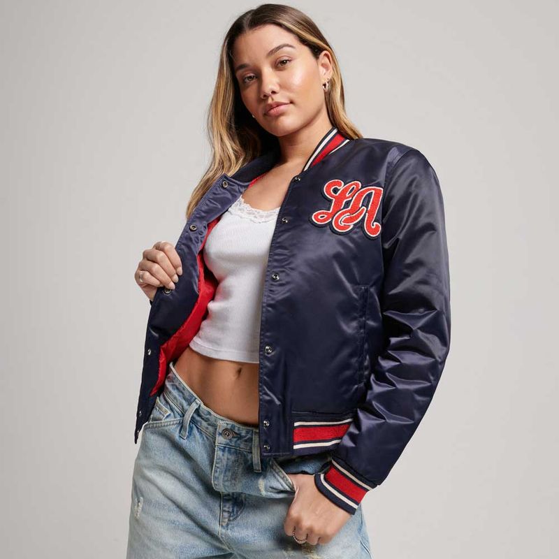 Chaqueta-Casual-Para-Mujer-Vintage-Varsity-Superdry