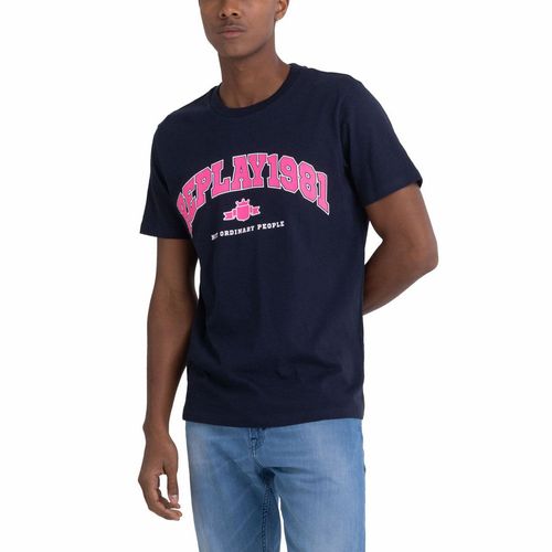 Camiseta Manga Corta Para Hombre Replay