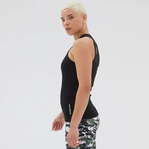 Camiseta Manga Corta Para Mujer Relentless Terry Layer New Balance