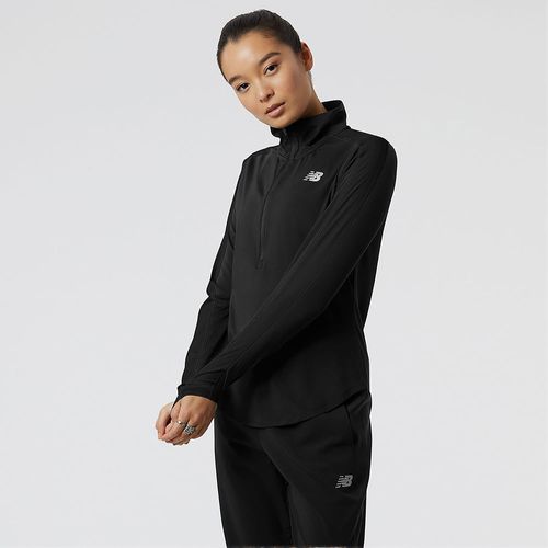 Buzo Cerrado Para Mujer Accelerate Long Sleeve Top New Balance