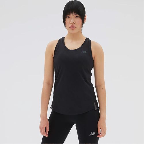 Camiseta Manga Sisa Para Mujer Q Speed Jacquard Tank New Balance