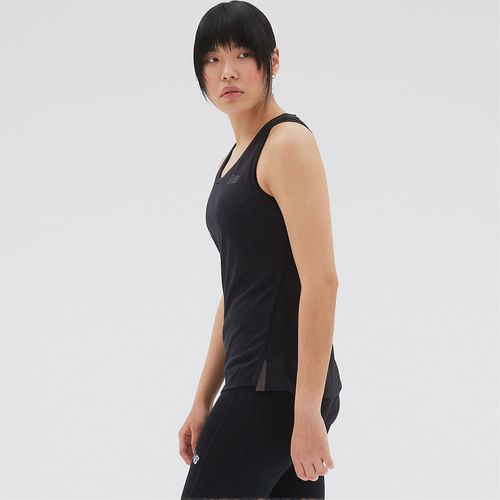 Camiseta Manga Sisa Para Mujer Q Speed Jacquard Tank New Balance