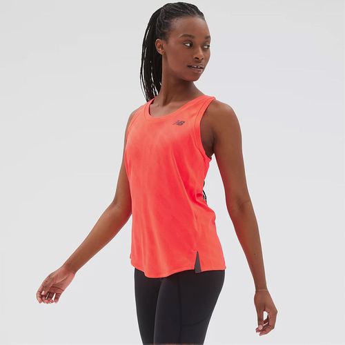 Camiseta Manga Sisa Para Mujer Q Speed Jacquard Tank New Balance