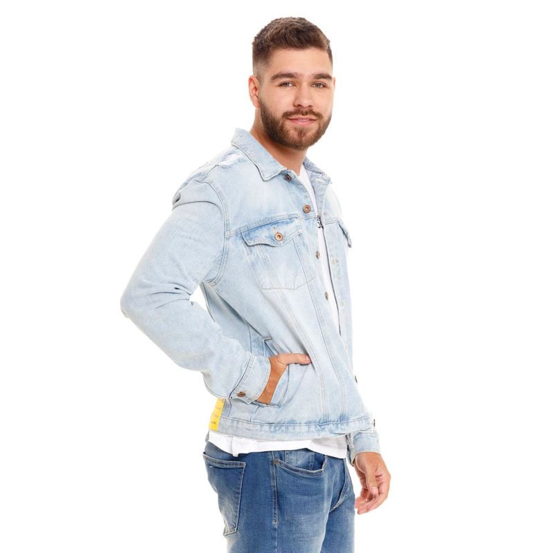 Chaqueta-Casual-Para-Hombre-Fun-Denim-