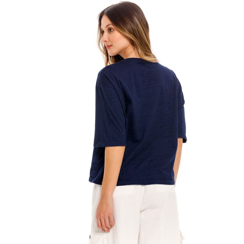 Camiseta-Manga-Corta-Para-Mujer-Girbaud