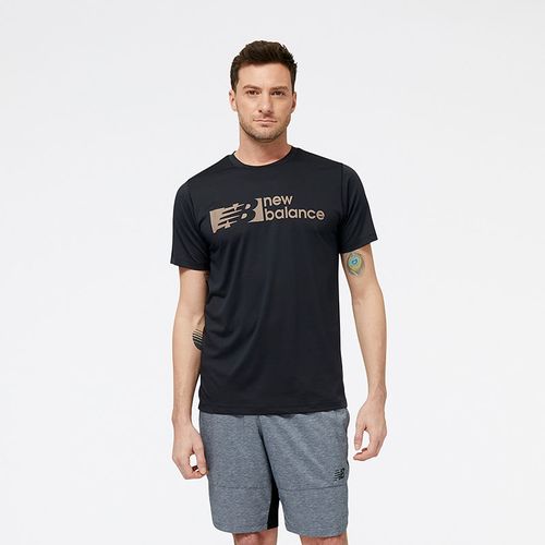Camiseta Manga Corta Para Hombre Tenacity New Balance