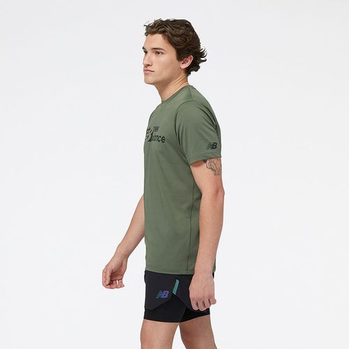 Camiseta Manga Corta Para Hombre Tenacity New Balance
