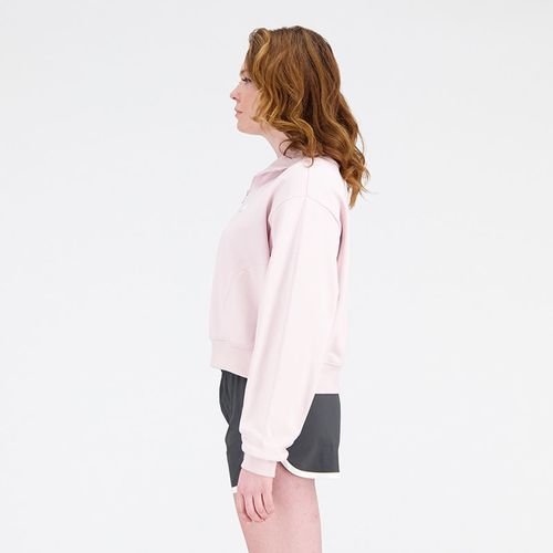 Chaqueta Padded Para Mujer Athletics French Terry 1/4 Zip New Balance