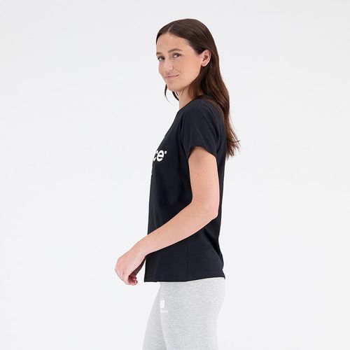 Camiseta Manga Corta Para Mujer Essentials Jersey Athletic Fit New Balance