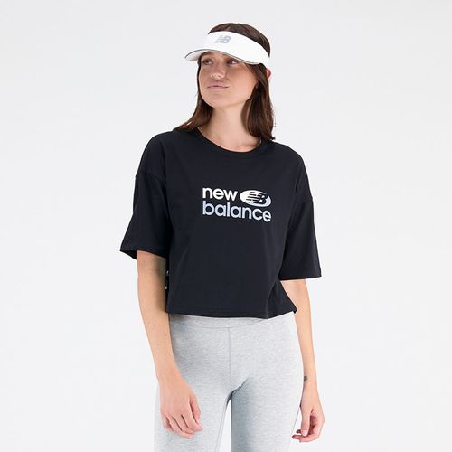 Camiseta Manga Corta Para Mujer Essentials Reimagined New Balance
