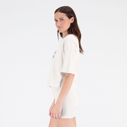 Camiseta Manga Corta Para Mujer Essentials Reimagined New Balance
