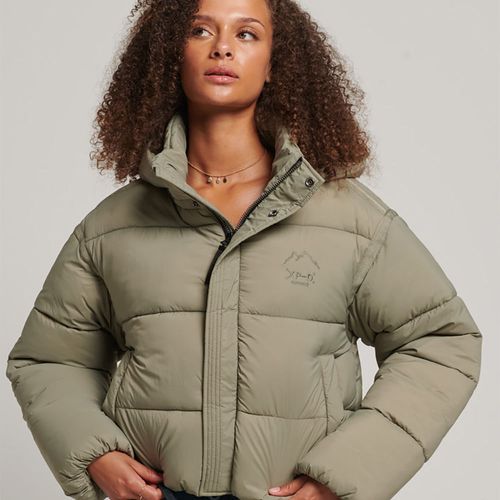 Chaqueta Padded Para Mujer Code Cocoon Puffer Superdry