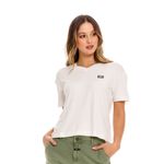 Camiseta-Manga-Corta-Para-Mujer-Rose-Girbaud