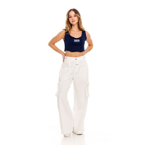 Camiseta Manga Sisa Para Mujer Girbaud
