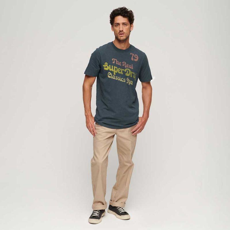 Camiseta-Para-Hombre-Trade-Script-Graphic-Superdry