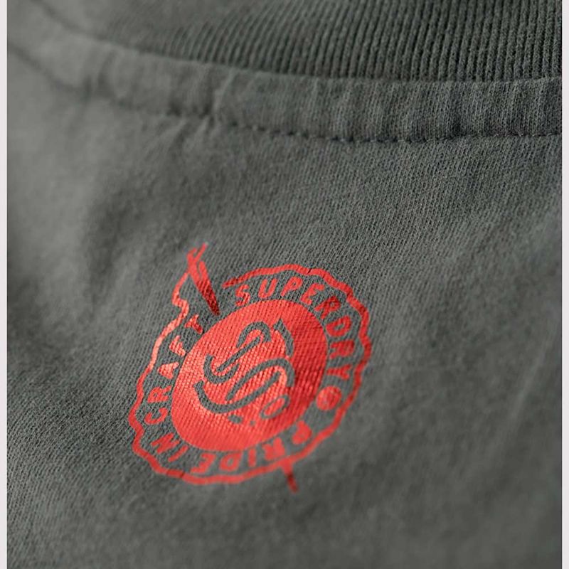 Camiseta-Para-Hombre-Metallic-Workwear-Graphic-Superdry