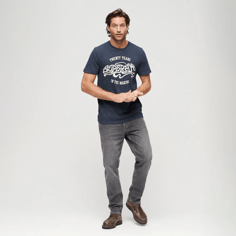 Camiseta-Para-Hombre-70-S-Lo-Fi-Graphic-Band-Tee-Superdry