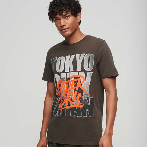 Camiseta Para Hombre Photographic Skate Logo Superdry