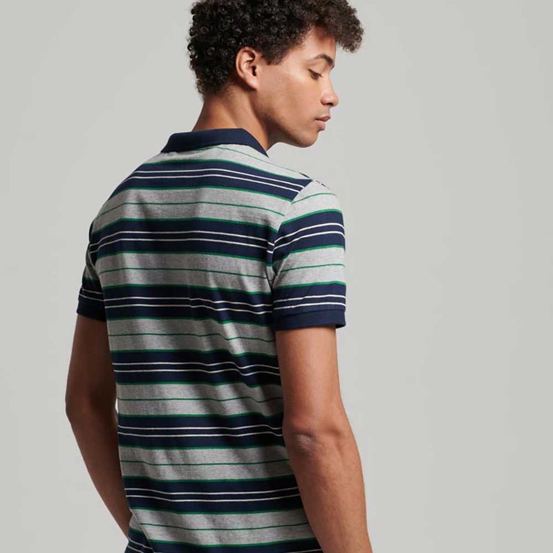 Polo-Para-Hombre-Jersey-Stripe-Superdry