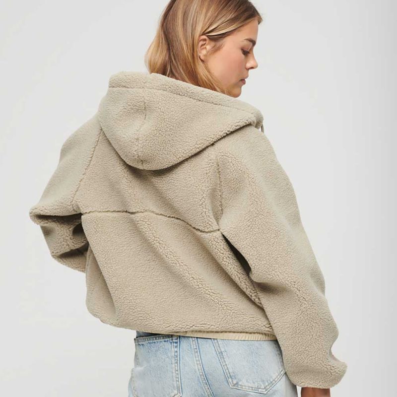 Chaqueta-Casual-Para-Mujer-Borg-Boxy-Superdry