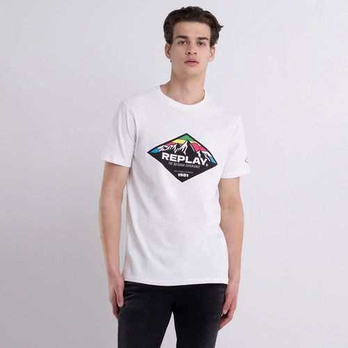 Camiseta Manga Corta Para Hombre Replay