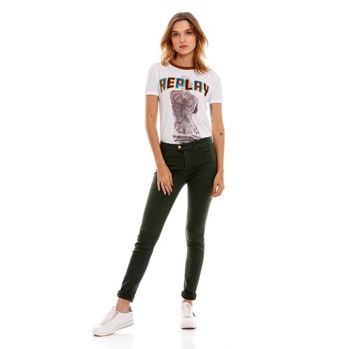 Jean Stretch Para Mujer Touch High Waist Skinny Replay