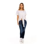 Camisa-Manga-Corta-Para-Mujer-Girbaud