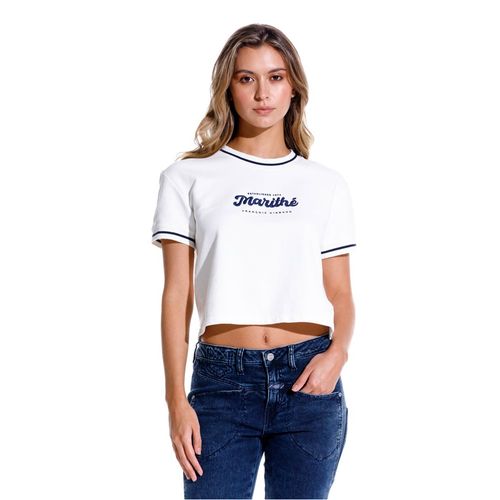 Camiseta Manga Corta Para Mujer Ethical Girbaud