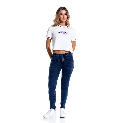 Camiseta Manga Corta Para Mujer Ethical Girbaud