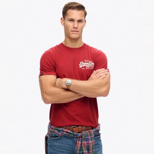 Camiseta Manga Corta Para Hombre Classic Vl Graphic Superdry