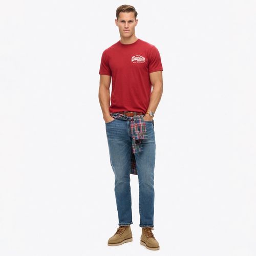 Camiseta Manga Corta Para Hombre Classic Vl Graphic Superdry