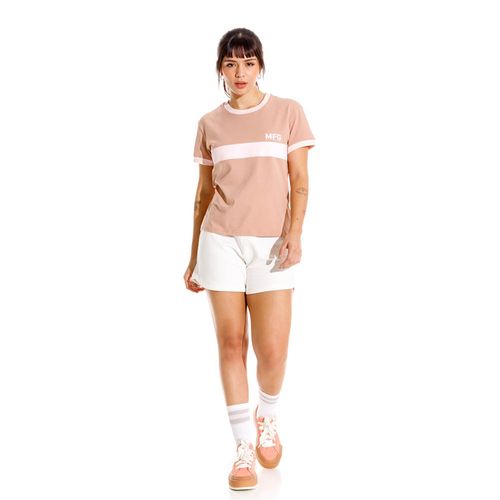 Camiseta Manga Corta Para Mujer Le Marithe Girbaud