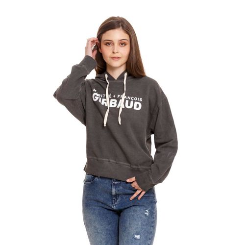 Buzo Hoodie Cerrado Para Mujer Girbaud