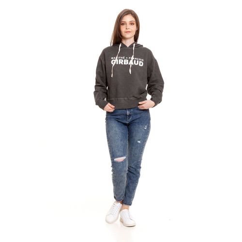 Buzo Hoodie Cerrado Para Mujer Girbaud