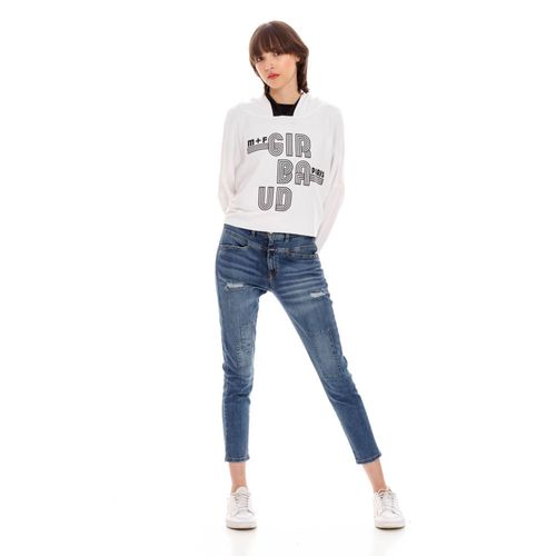 Buzo Hoodie Cerrado Para Mujer