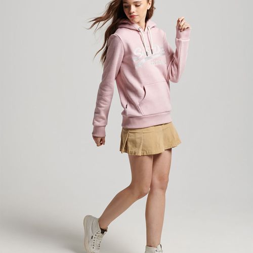 Buzo Hoodie Cerrado Para Mujer Scripted Coll Superdry